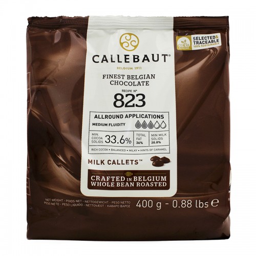 Шоколад Callebaut молочный 33.6%, 400 гр. (Бельгия)
