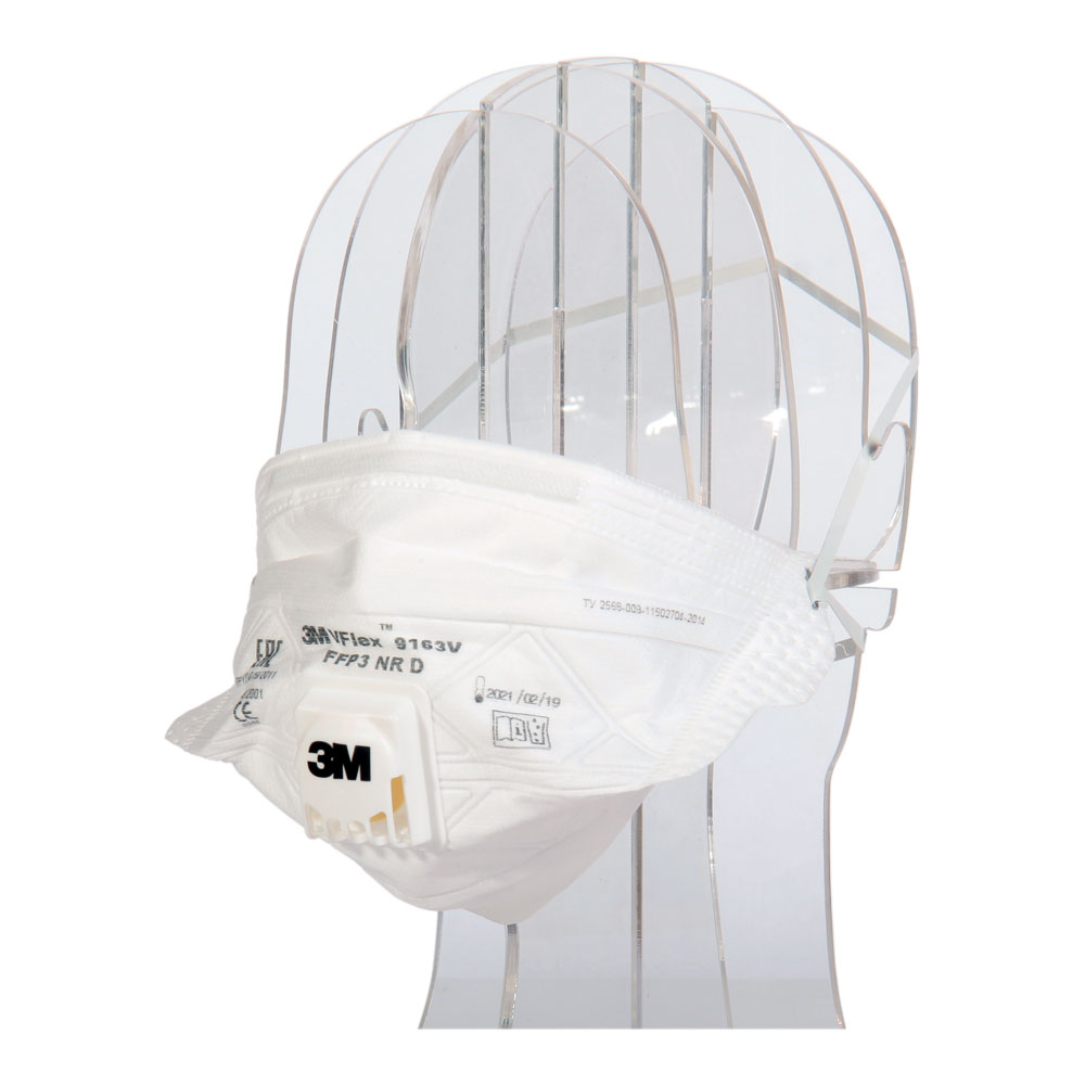 Респиратор (маска) 3M 9163V VFlex® FFP3