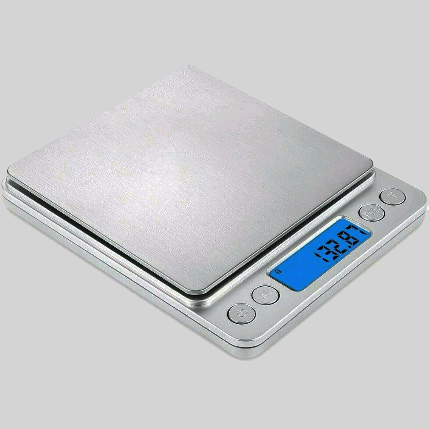 Весы-мини, пластик-металл, до 2 кг