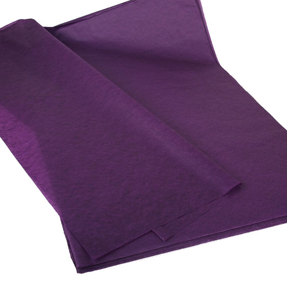 Бумага Тишью фиолетовая 50*65 см, 10 листов
